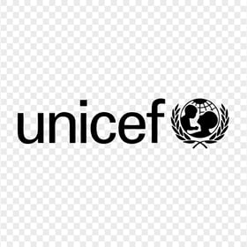 UNICEF Black Logo PNG Image