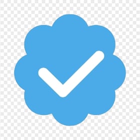 HD Twitter Verified Badge Tick Icon PNG