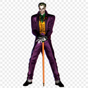 Cartoon Standing Joker Illustration Design