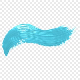 HD Real Blue Brush Stroke PNG
