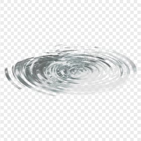 HD Real Water Drop Ripple PNG
