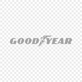 GoodYear Tire Gray Logo PNG