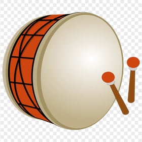 Ramadan Drum Illustration Icon