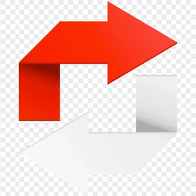 HD Red And White Two Arrow Icon PNG