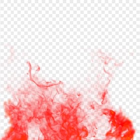 Red Smoke Effect PNG