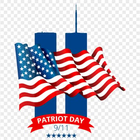 Patriot Day 11 September Logo Illustration