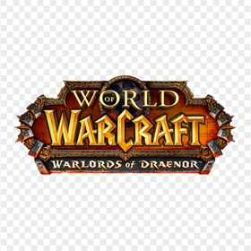 HD World of Warcraft Warlords of Draenor Logo PNG