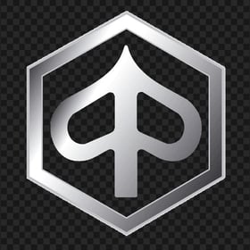 HD Piaggio Emblem Metal Logo PNG
