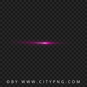Glare Glowing Light Pink Neon Line Effect PNG