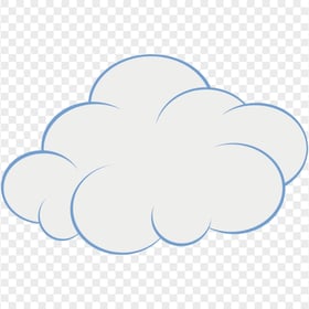HD Cartoon Clipart Cloud Transparent Background
