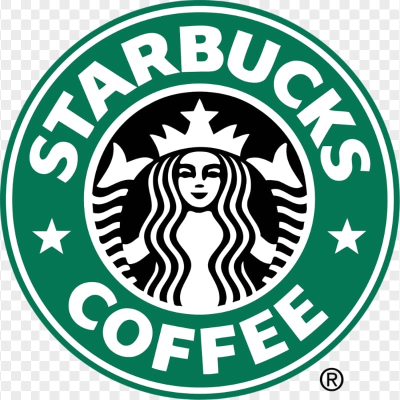 HD Starbucks Circle Woman Logo PNG