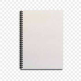 Paper White Notebook Spiral Transparent PNG