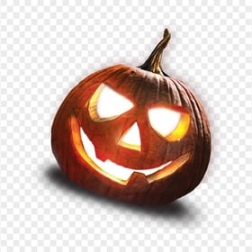 PNG Halloween Illuminated Spooky Pumpkin Jack O Lantern