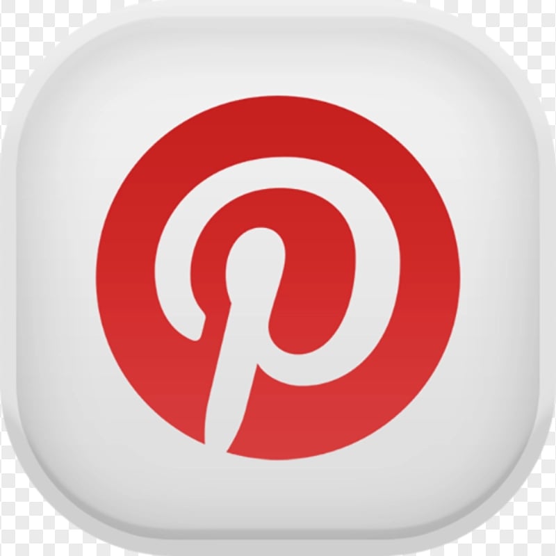 Pinterest App Icon Logo Square