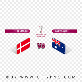 Denmark Vs Australia Fifa World Cup 2022 PNG Image