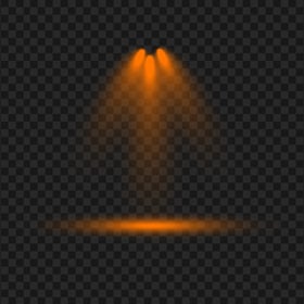 PNG Orange Three Lighting Light Spot