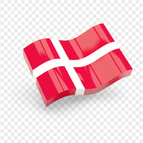 Download 3D Denmark Flag Icon PNG