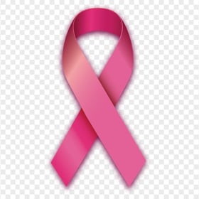 Breast Cancer Awareness Ribbon Front View FREE PNG