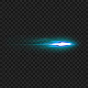 Muzzle Flash Blue Shot Effect PNG