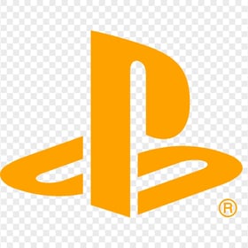 PlayStation Orange Logo Transparent Background