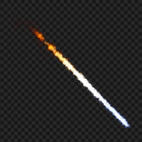 Meteorite Comet Light Effect PNG