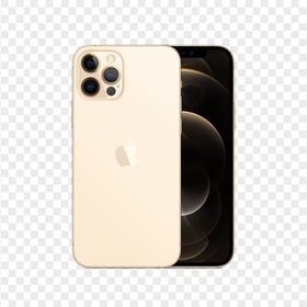 HD Apple Gold iPhone 12 Pro & Pro Max PNG