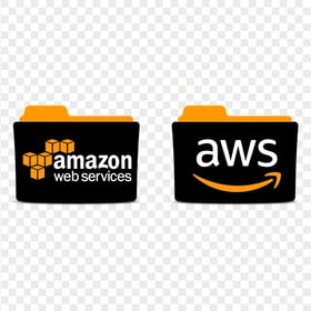 Amazon AWS Folder Illustration Icon