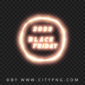 Black Friday 2023 Sparkle Logo HD PNG