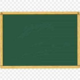 Illustration Cartoon Green Chalkboard Image PNG