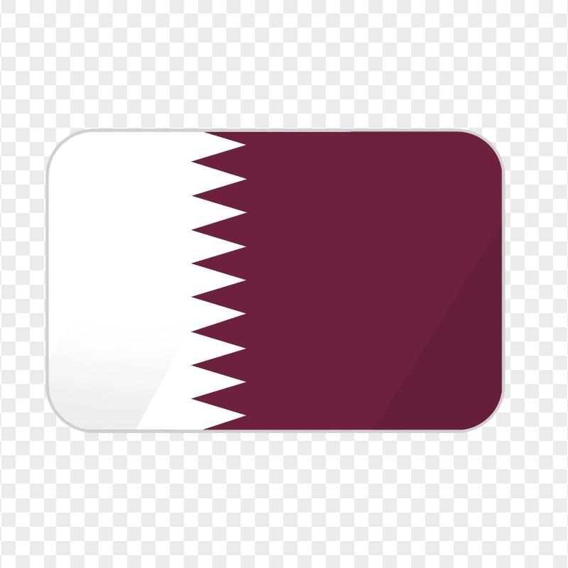 HD Qatar Flag Icon PNG