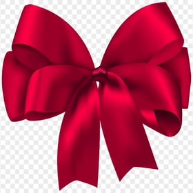 Bow Red Ribbon Tie HD PNG