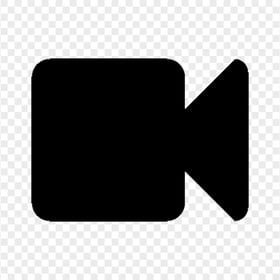 Video Camera Black Icon HD PNG