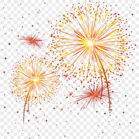 New Year Party Celebration Illustration Fireworks PNG
