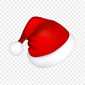 HD Christmas Santa Claus Hat Vector Illustration PNG