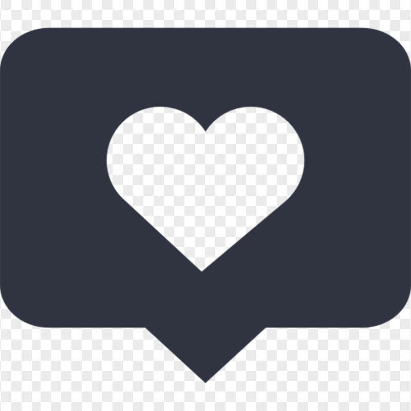 Social Media Like Notification Icon