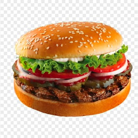 McDonald's Sandwich Whopper HD PNG