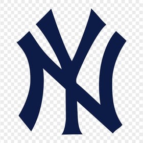 New York Yankees Blue Logo Sign Symbol HD PNG