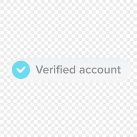 Tiktok Verified Account Badge Tick
