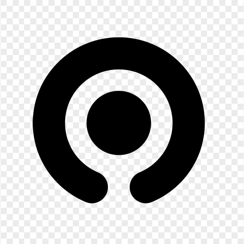 Gojek Black Logo Icon HD Transparent PNG