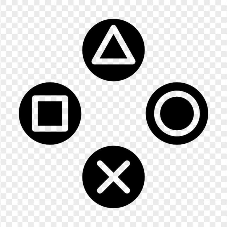 playstation buttons icon