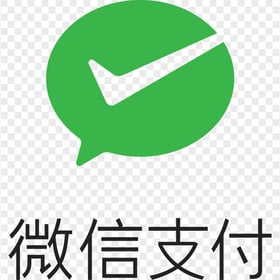 WeChat Pay Chinese Text Logo Icon