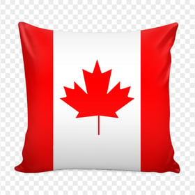 Canadian Flag Square Pillow PNG