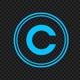 Copyright Blue Logo Icon HD PNG | Citypng