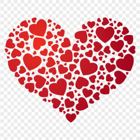 Beautiful Red Heart Love Valentine's Day FREE PNG