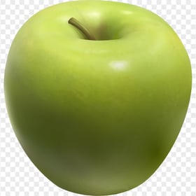 HD Real Green Apple Fruit PNG