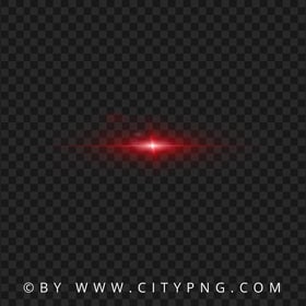 Red Light Glare Line Lens Flare Effect HD PNG