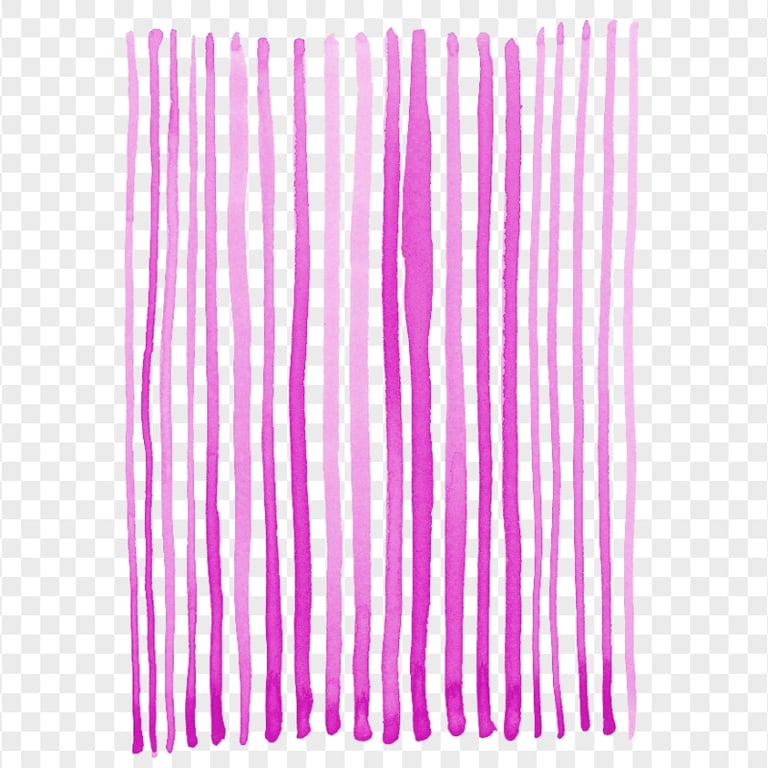 Pink Vertical Watercolor Stripes Background HD PNG