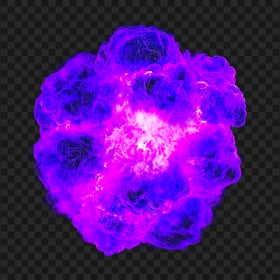 Purple Fireball Fire HD PNG