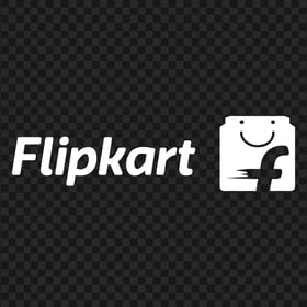 Flipkart White Logo Download PNG