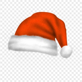 HD Real Cute Orange Christmas Santa Claus Bonnet PNG